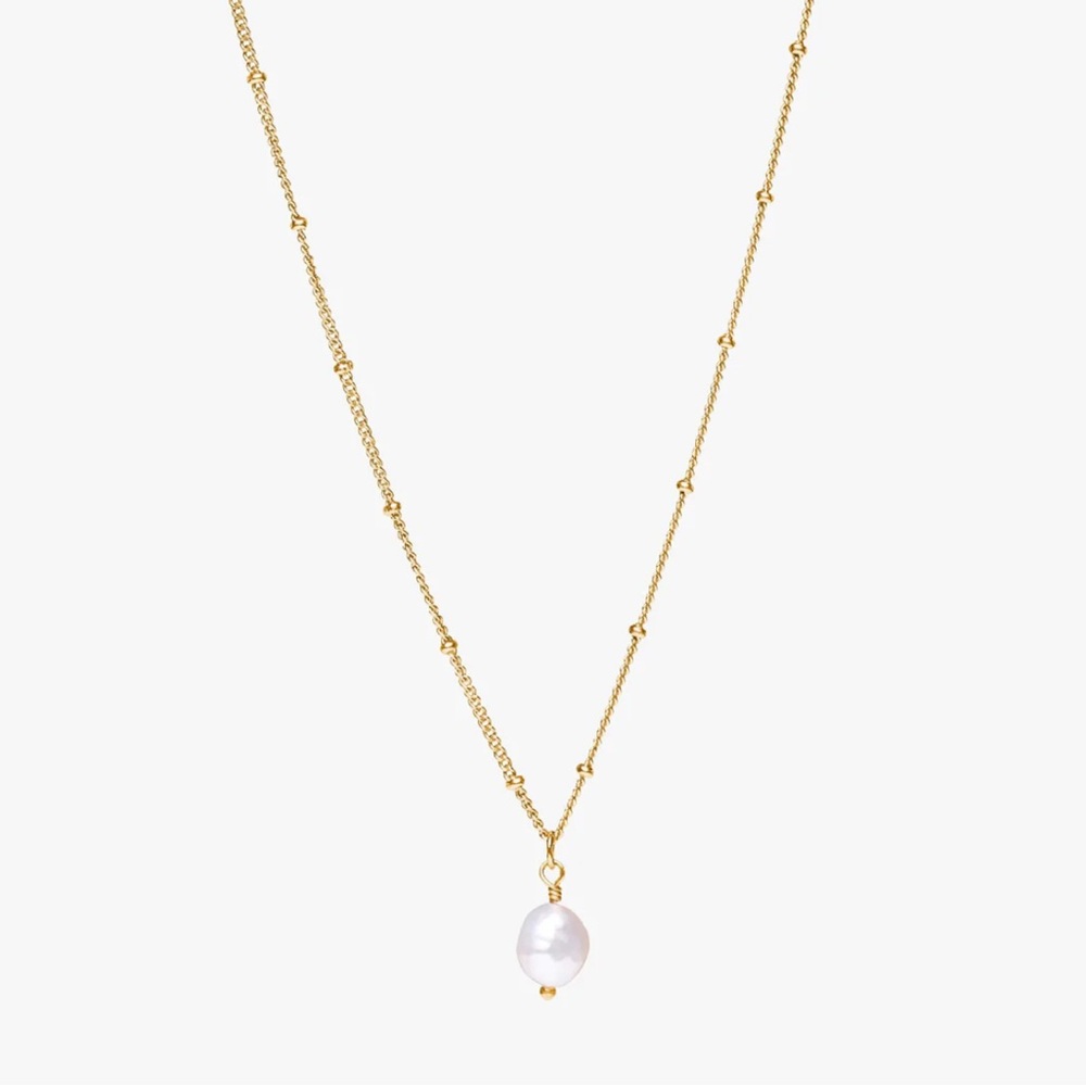 Atolea BAROQUE PEARL PENDANT NWT 
8mm natural freshwater pearl